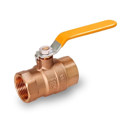 Everflow FIP Full Port Ball Valve, Brass 2" 605T002-NL
